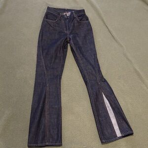 Givenchy Dark Blue Flare Jeans
